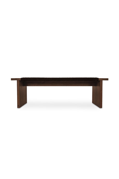   Modern European furniture - Brown Hyacinth Outdoor Bench - www.oroa.com | Oroa.com