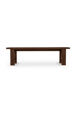   Modern European furniture - Slatted Teak Outdoor Dining Bench - www.oroa.com | Oroa.com