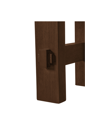   Modern European furniture - Slatted Teak Outdoor Dining Bench - www.oroa.com | Oroa.com