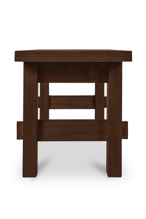   Modern European furniture - Slatted Teak Outdoor Dining Bench - www.oroa.com | Oroa.com