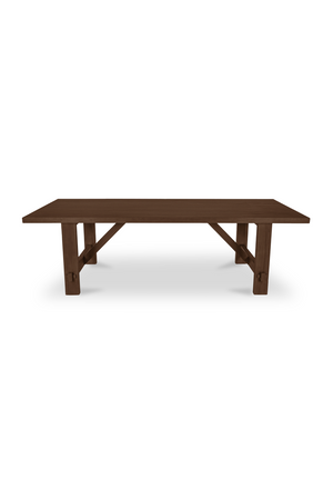   Modern European furniture - Slatted Teak Outdoor Dining Table - www.oroa.com | Oroa.com