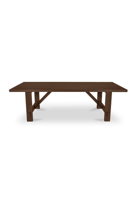   Modern European furniture - Slatted Teak Outdoor Dining Table - www.oroa.com | Oroa.com