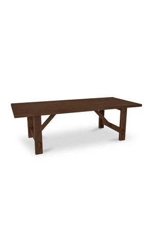   Modern European furniture - Slatted Teak Outdoor Dining Table - www.oroa.com | Oroa.com