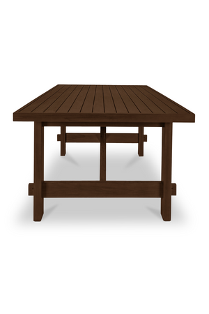   Modern European furniture - Slatted Teak Outdoor Dining Table - www.oroa.com | Oroa.com
