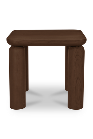   Modern European furniture - Brown Teak Outdoor Side Table - www.oroa.com | Oroa.com