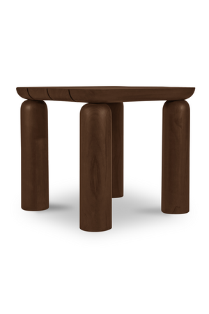   Modern European furniture - Brown Teak Outdoor Side Table - www.oroa.com | Oroa.com