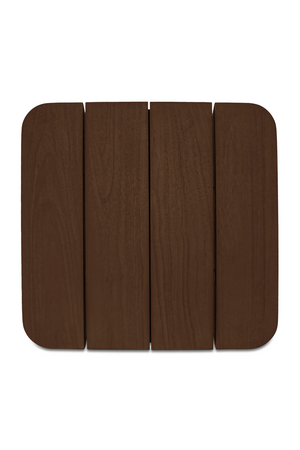   Modern European furniture - Brown Teak Outdoor Side Table - www.oroa.com | Oroa.com