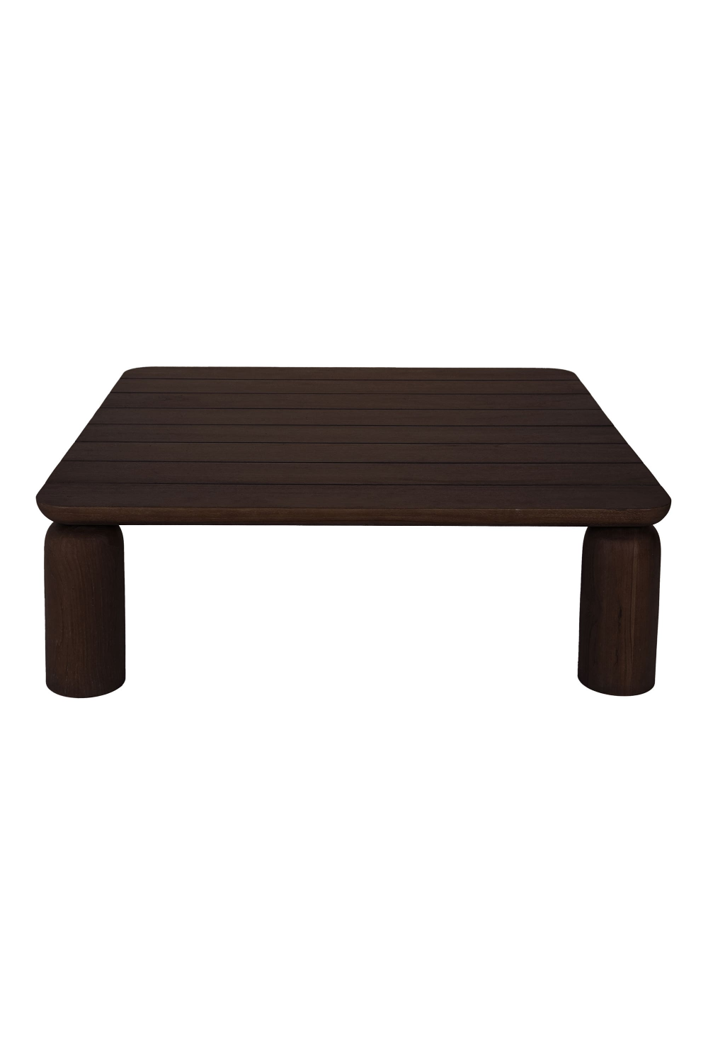   Modern or European furniture - Brown Teak Outdoor Coffee Table - link to oroa.com | Oroa.com