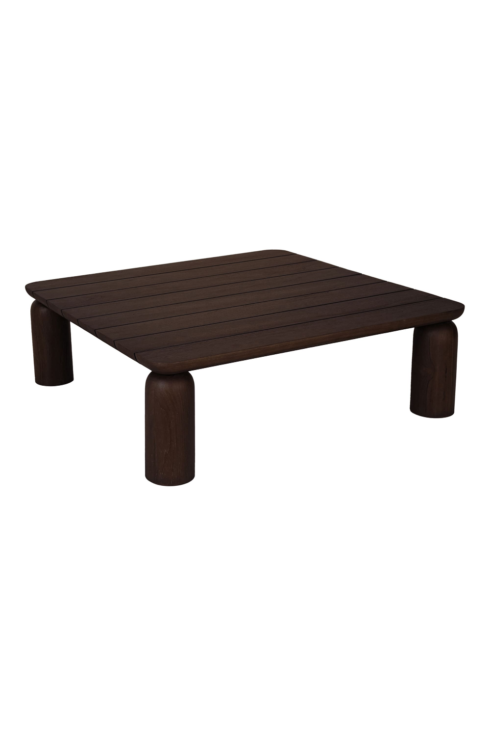   Modern or European furniture - Brown Teak Outdoor Coffee Table - link to oroa.com | Oroa.com