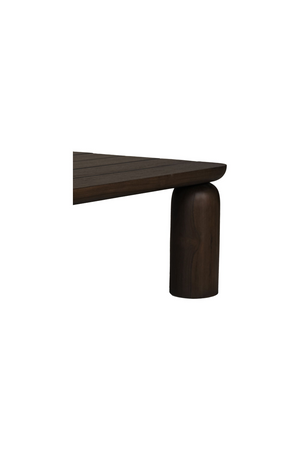   Modern or European furniture - Brown Teak Outdoor Coffee Table - link to oroa.com | Oroa.com