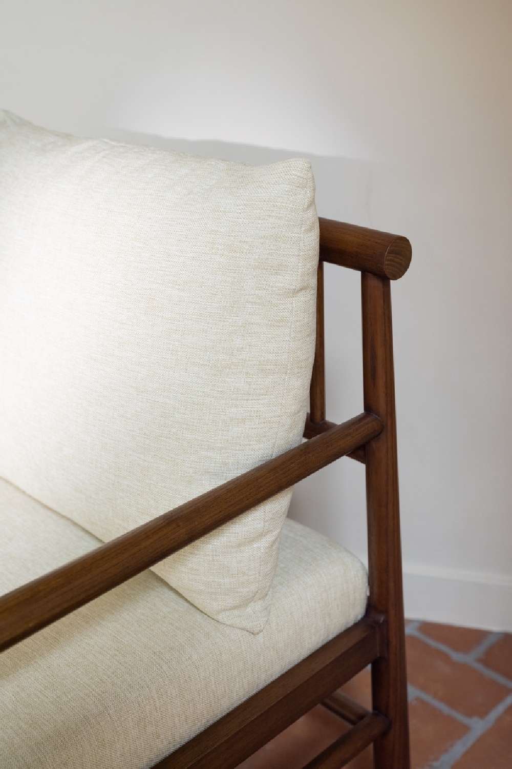   Modern European furniture - Sungkai Wood Framed Accent Chair - www.oroa.com | Oroa.com