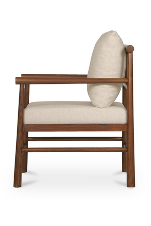   Modern European furniture - Sungkai Wood Framed Accent Chair - www.oroa.com | Oroa.com