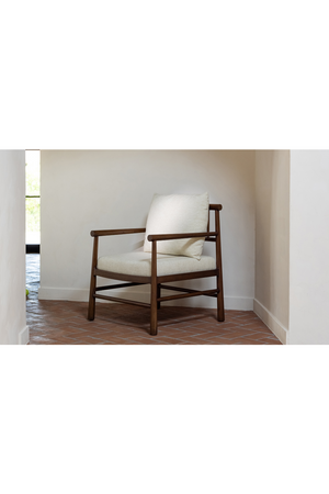   Modern European furniture - Sungkai Wood Framed Accent Chair - www.oroa.com | Oroa.com