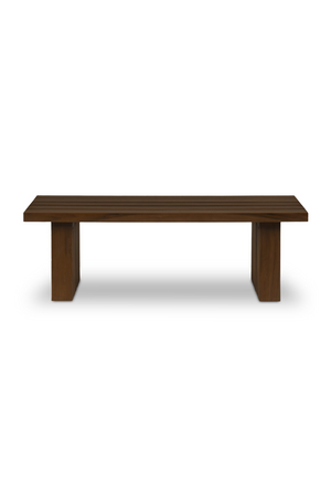   Modern European furniture - Slatted Teak Outdoor Coffee Table - www.oroa.com | Oroa.com
