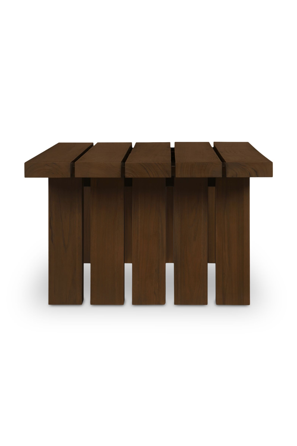   Modern European furniture - Slatted Teak Outdoor Coffee Table - www.oroa.com | Oroa.com
