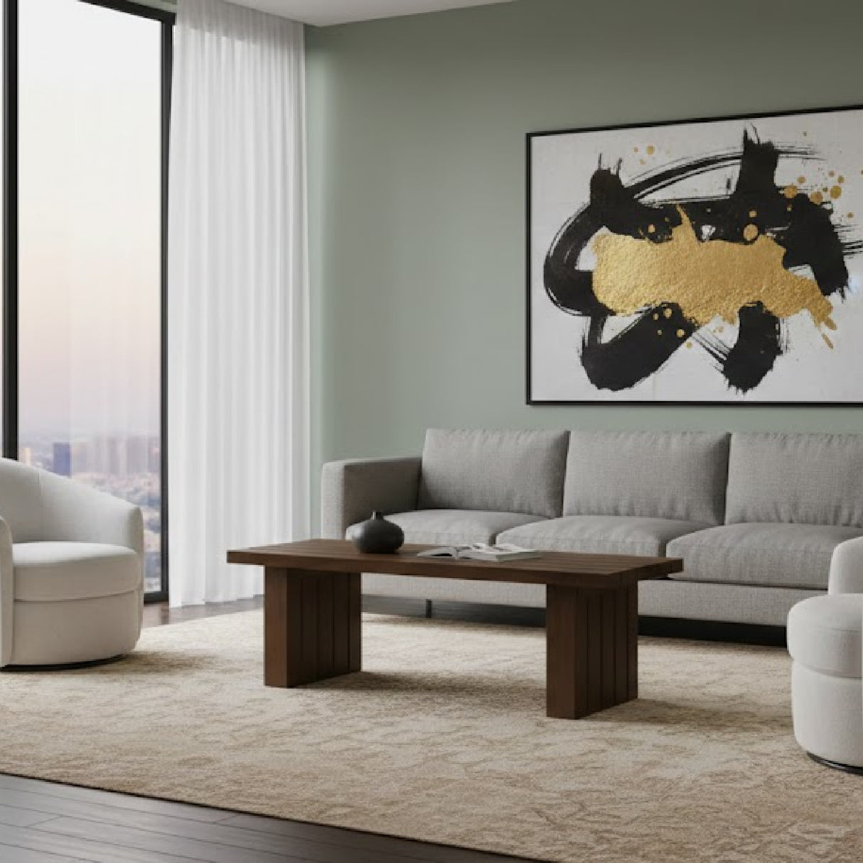   Modern European furniture - Slatted Teak Outdoor Coffee Table - www.oroa.com | Oroa.com