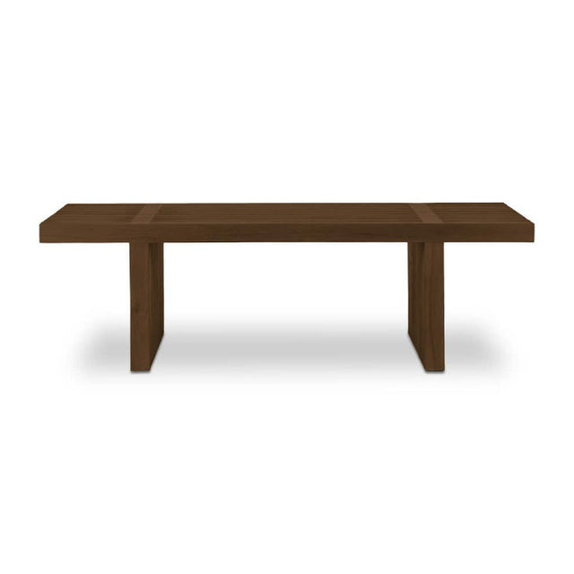Modern European furniture - Solid Teak Outdoor Coffee Table - www.oroa.com