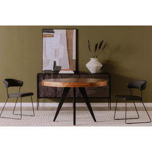   Modern European furniture - Parquet Patterned Wooden Dining Table - www.oroa.com | Oroa.com