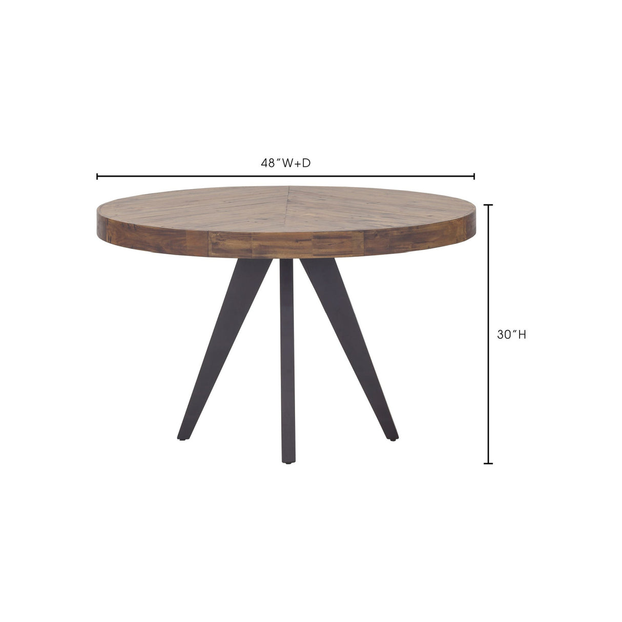   Modern European furniture - Parquet Patterned Wooden Dining Table - www.oroa.com | Oroa.com