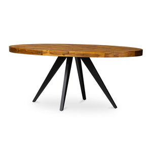   Modern European furniture - Parquet Patterned Wooden Dining Table - www.oroa.com | Oroa.com