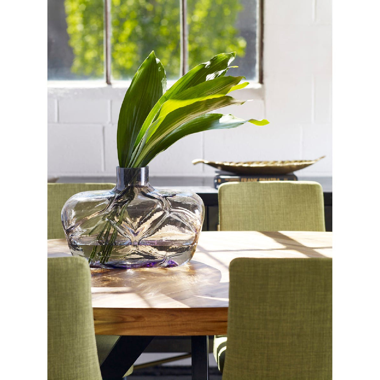   Modern European furniture - Parquet Patterned Wooden Dining Table - www.oroa.com | Oroa.com