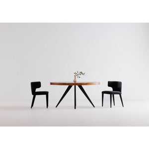   Modern European furniture - Parquet Patterned Wooden Dining Table - www.oroa.com | Oroa.com