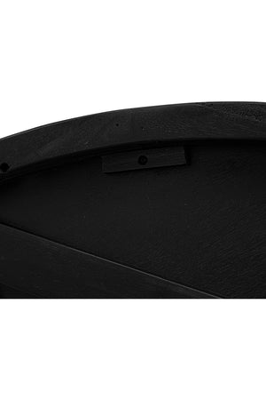   Modern European furniture - Black Acacia Round Dining Table - www.oroa.com | Oroa.com
