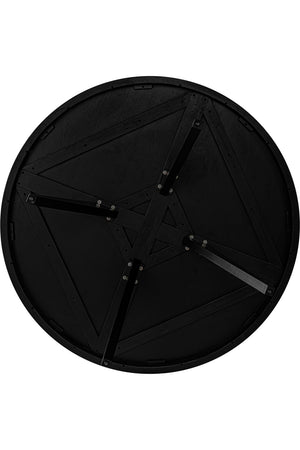   Modern European furniture - Black Acacia Round Dining Table - www.oroa.com | Oroa.com