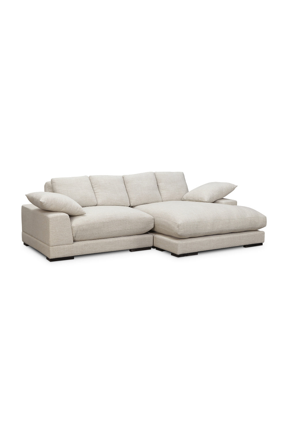   Modern European furniture - Gray Sectional Sofa - www.oroa.com | Oroa.com
