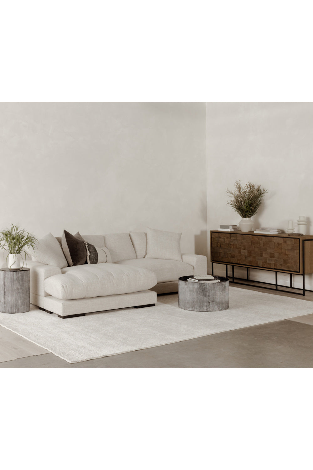   Modern European furniture - Gray Sectional Sofa - www.oroa.com | Oroa.com