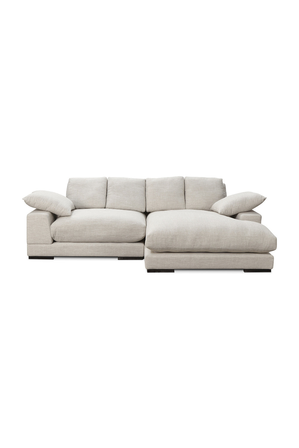   Modern European furniture - Gray Sectional Sofa - www.oroa.com | Oroa.com