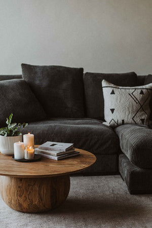   Modern European furniture - Corduroy Sectional Sofa - www.oroa.com | Oroa.com