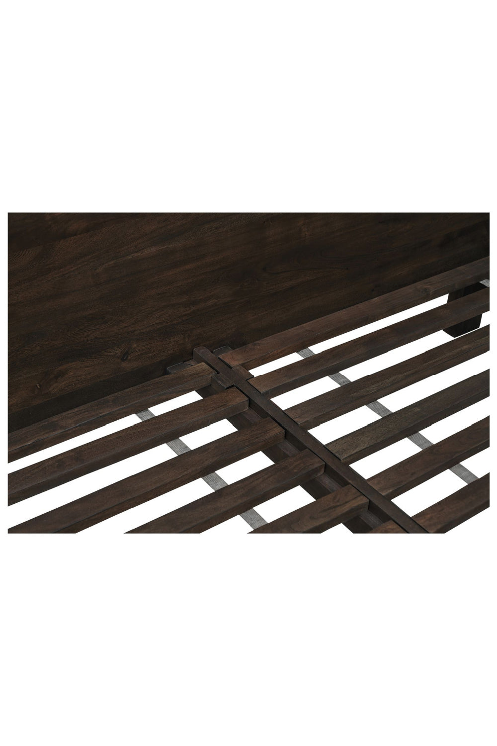   Modern European furniture - Brown Solid Acacia Bed - www.oroa.com | Oroa.com