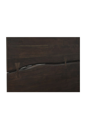   Modern European furniture - Brown Solid Acacia Bed - www.oroa.com | Oroa.com