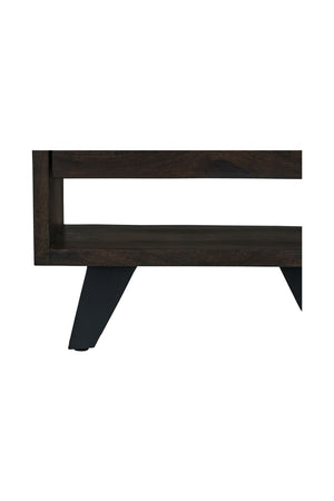   Modern European furniture - Solid Acacia 1-Drawer Nightstand - www.oroa.com | Oroa.com