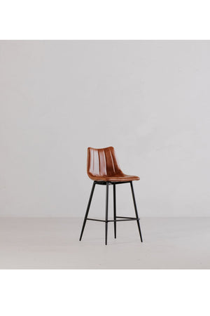   Modern European furniture - Vertical Stitched Counter Stools (2) - www.oroa.com | Oroa.com