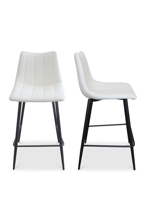  Modern European furniture - Vertical Stitched Counter Stools (2) - www.oroa.com | Oroa.com