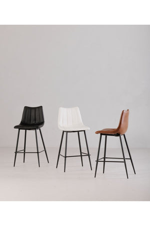  Modern European furniture - Vertical Stitched Bar Stools (2) - www.oroa.com | Oroa.com