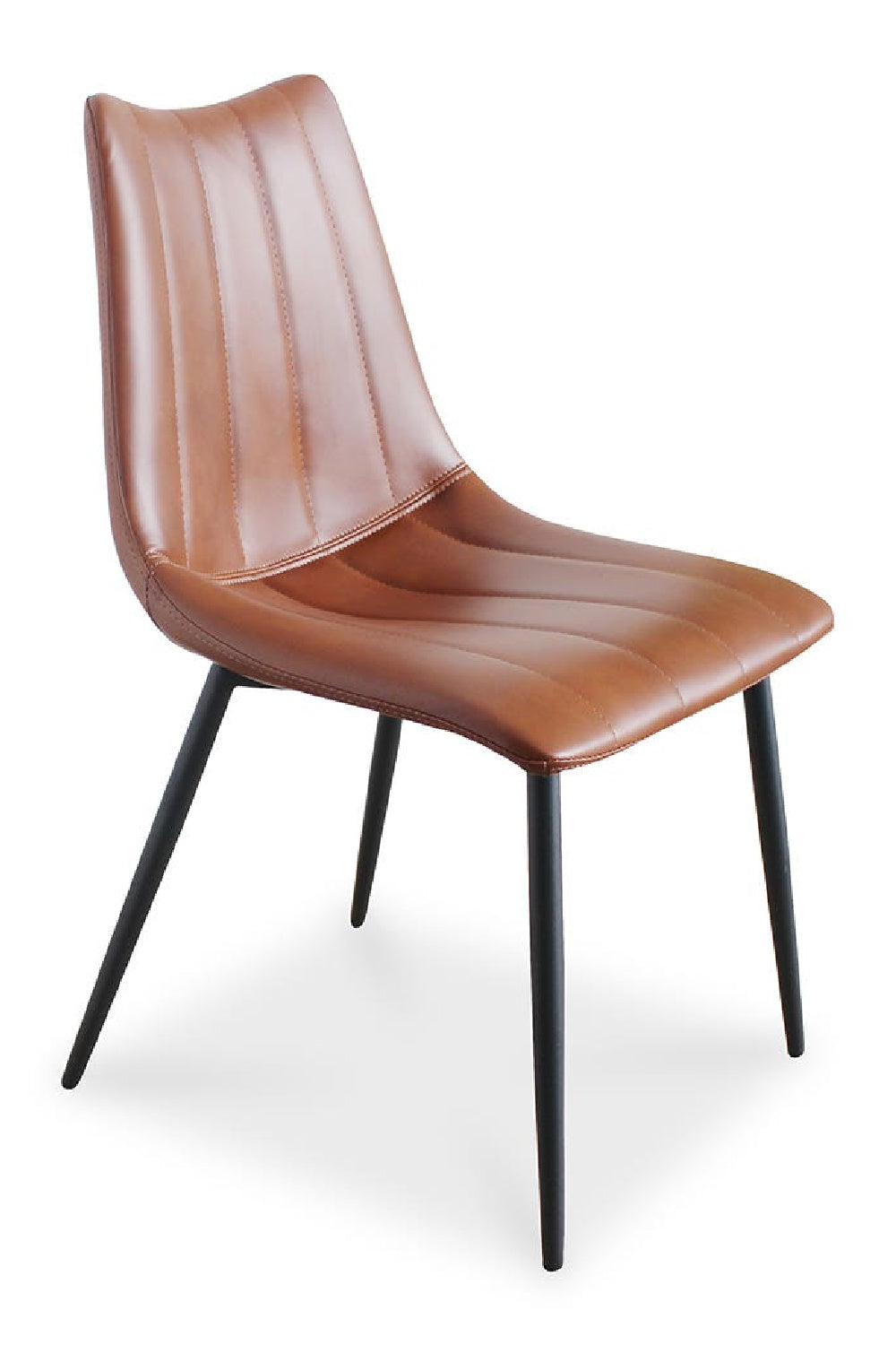   Modern European furniture - Vertical Stitched Dining Chairs (2) - www.oroa.com | Oroa.com