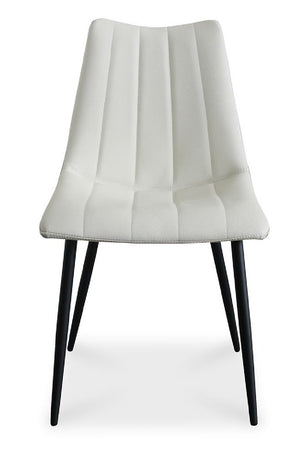   Modern European furniture - Vertical Stitched Dining Chairs (2) - www.oroa.com | Oroa.com