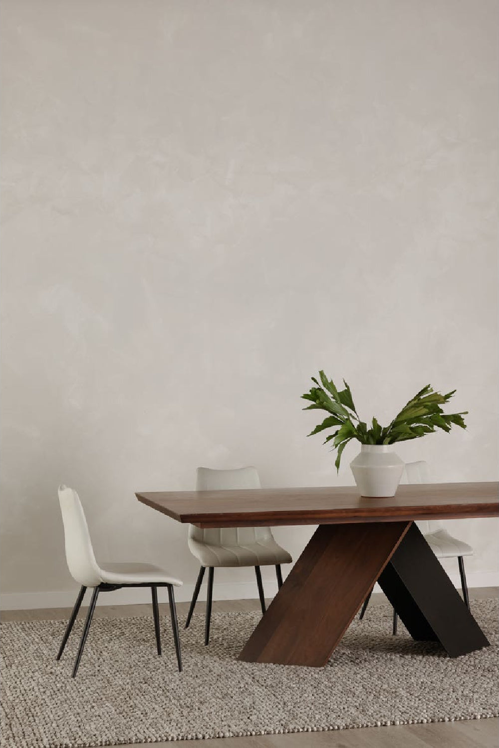   Modern European furniture - Vertical Stitched Dining Chairs (2) - www.oroa.com | Oroa.com