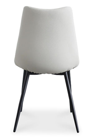   Modern European furniture - Vertical Stitched Dining Chairs (2) - www.oroa.com | Oroa.com
