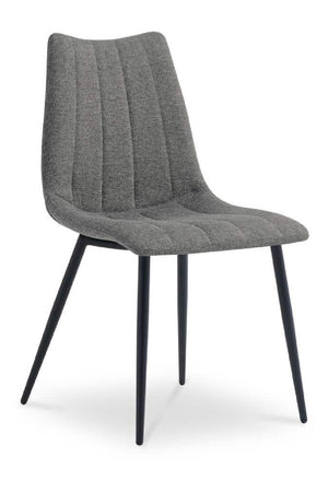   Modern European furniture - Vertical Stitched Dining Chairs (2) - www.oroa.com | Oroa.com