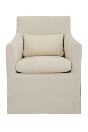   Slipcovered Outdoor Dining Chair | Oroa.com