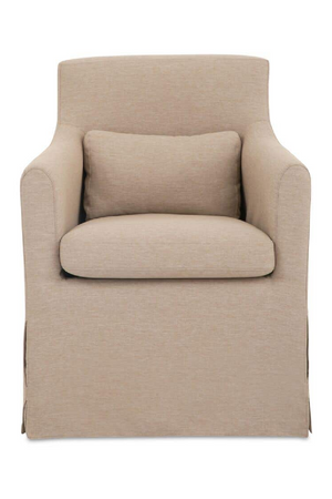   Slipcovered Outdoor Dining Chair | Oroa.com