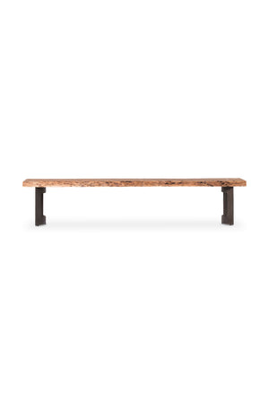  Modern European furniture - Brown Acacia Bench - www.oroa.com | Oroa.com