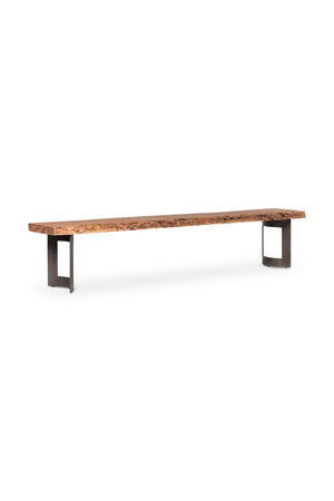   Modern European furniture - Rustic Natural Acacia Bench - www.oroa.com | Oroa.com