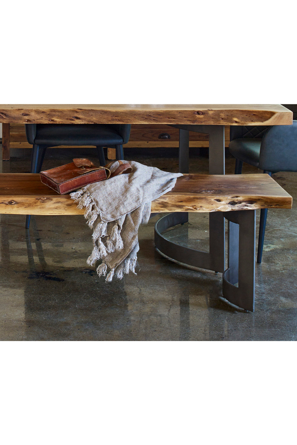   Modern European furniture - Rustic Natural Acacia Bench - www.oroa.com | Oroa.com