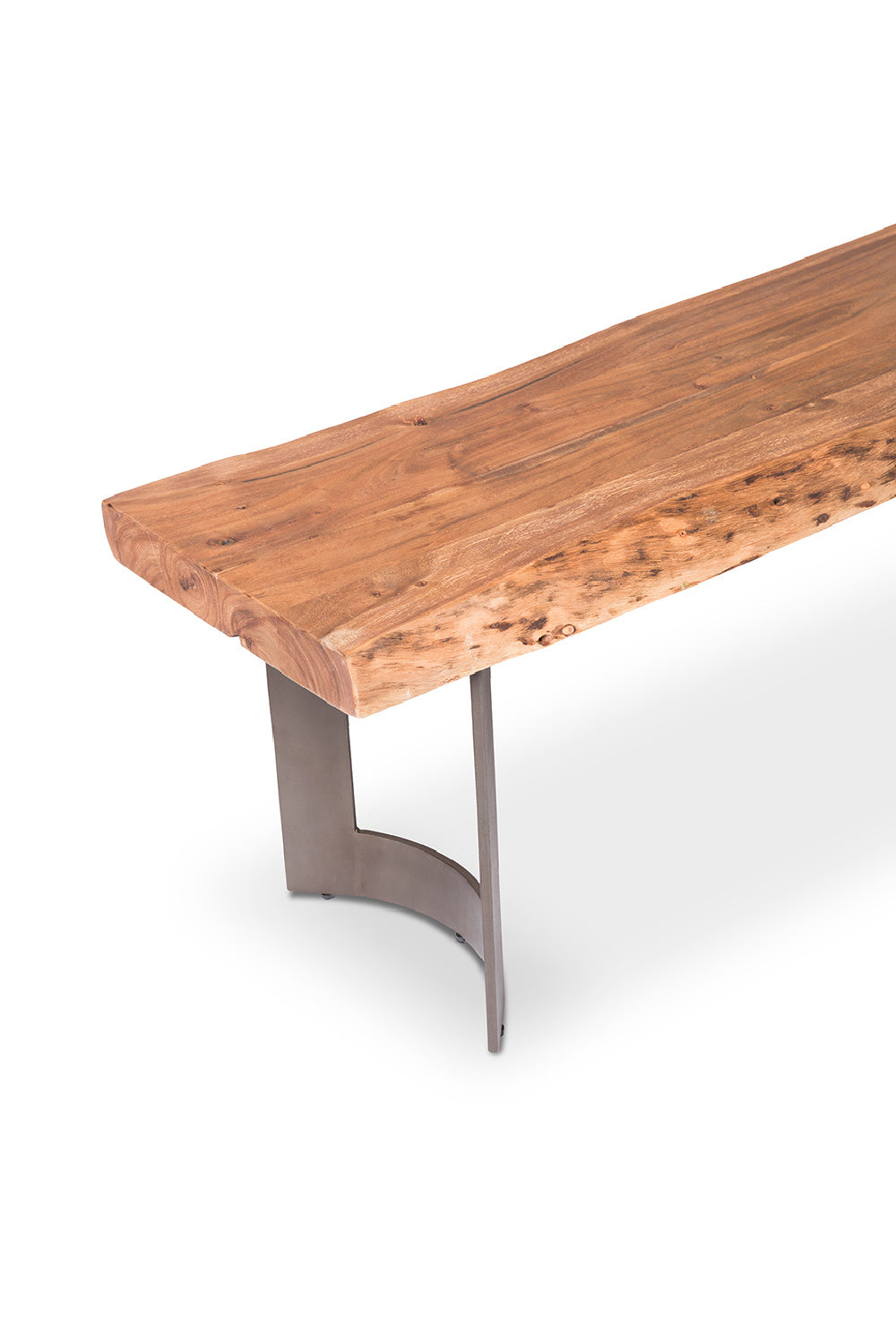   Modern European furniture - Rustic Natural Acacia Bench - www.oroa.com | Oroa.com