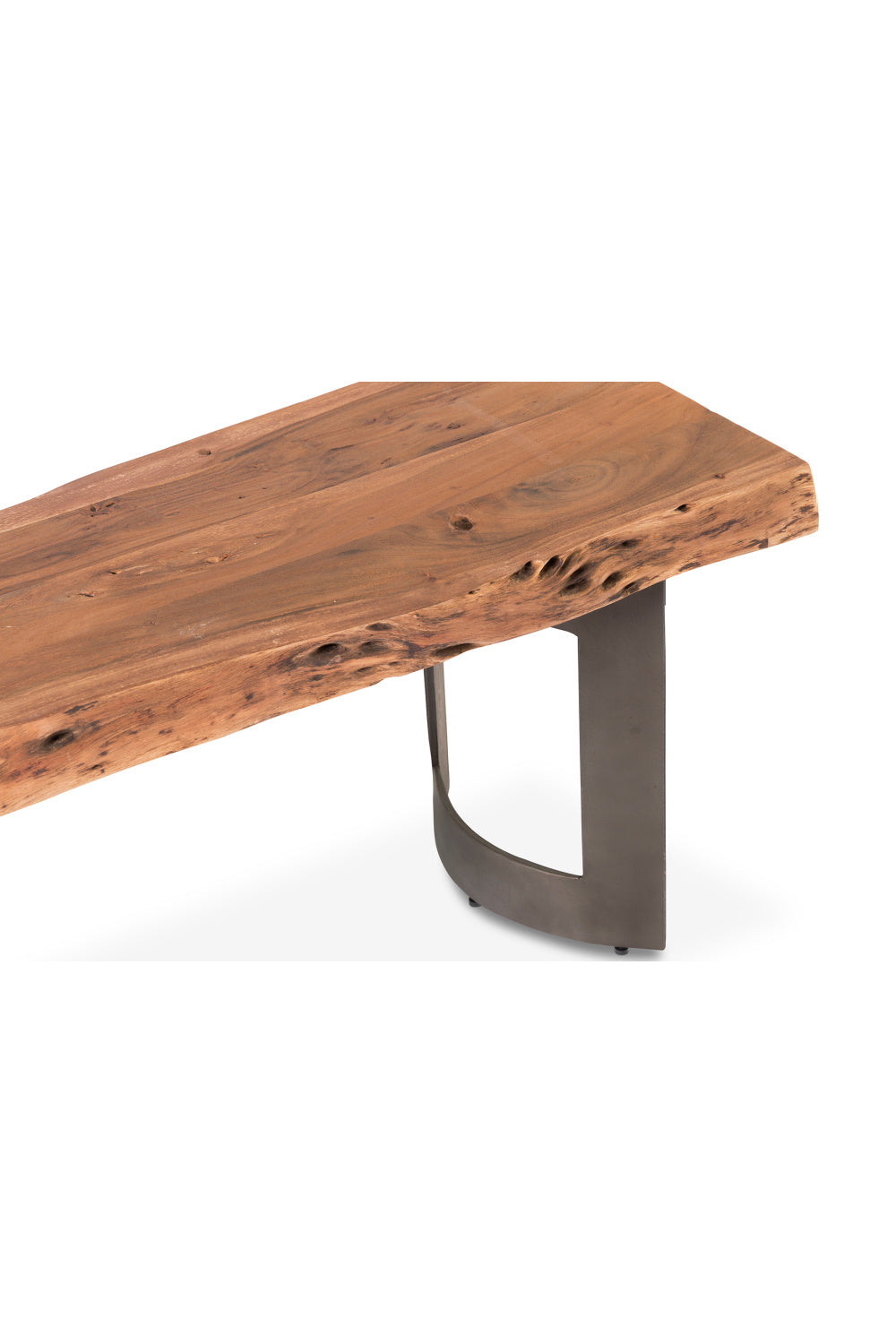  Modern European furniture - Rustic Natural Acacia Bench - www.oroa.com | Oroa.com